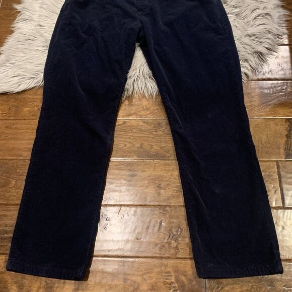 Jack of Spades Corduroy High Roller Pants Mens Size 36 Blue Straight Leg - Picture 7 of 7